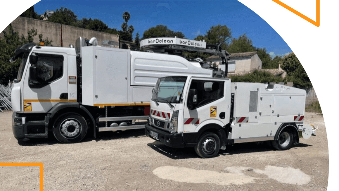 Livraison de combiné hydrocureur